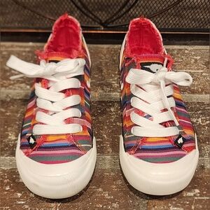 ROCKET DOG - Striped Rainbow Sneakers